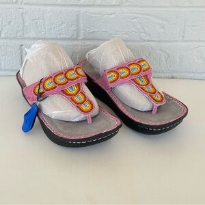 Alegria Carina Bead-azzled Thong Sandals Women's 40/9.5
